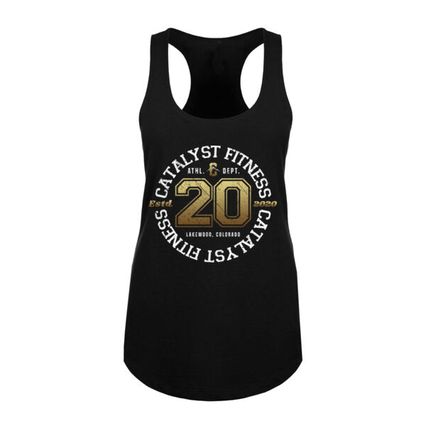 VINTAGE STAMP - WOMEN'S FITTED TANK - $EJXV19$ Thumbnail
